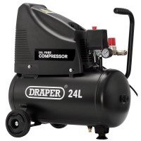 Draper 230V Oil Free 24L Compressor and Air Tool Kit £169.95